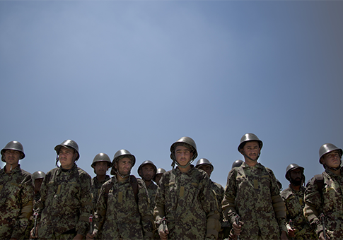 Afghan Army soldiers / AP
