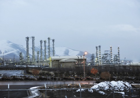 Iran's heavy water nuclear facilities near the central city of Arak / AP