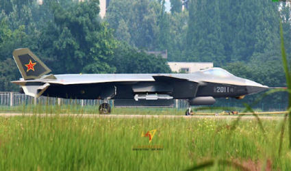 Newly unveiled J-20 / Chinese website