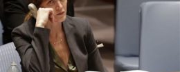 Samantha Power at a U.N. Security Council meeting on South Sudan / AP