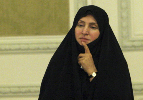 Marzieh Afkham, a spokeswoman for Iran’s foreign ministry / AP