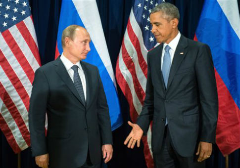 Vladimir Putin and Barack Obama in 2015 / AP
