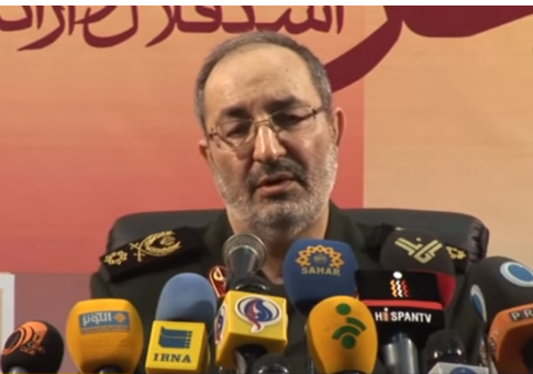 Massoud Jazayeri, deputy chief of staff of Iran's armed forces / Screenshot from PressTV YouTube