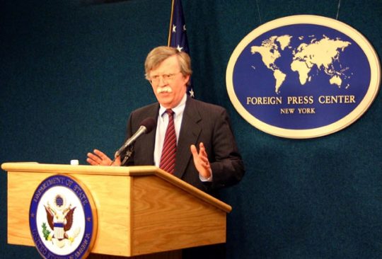 John Bolton in 2006. State Department photo.