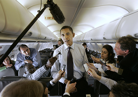 Obama in 2008 / AP