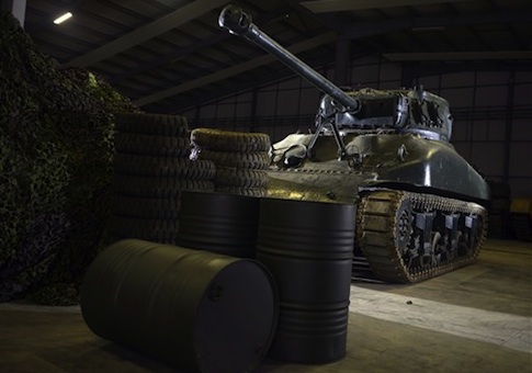 'Fury' film photocall at Bovington Tank Museum, Dorset, Britain - 28 Aug 2014