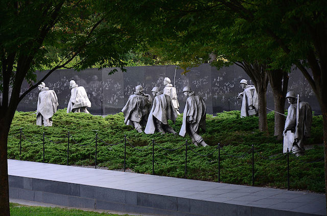 Korean War Memorial, Washington, DC / Wikimedia Commons