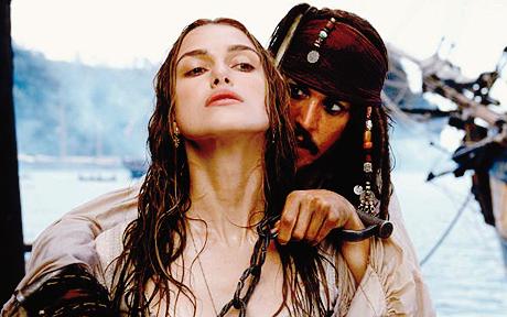 Keira Knightley in Pirates of the Carribean