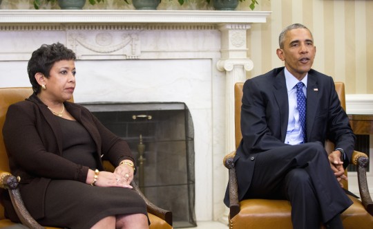 Attorney General Loretta Lynch and President Barack Obama