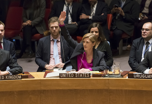 NY: With US Abstention, UN Security Council passes Resolution condemning Israeli settlements