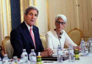 John Kerry and Wendy Sherman
