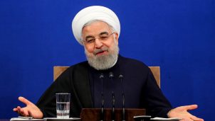 Iranian president Hassan Rouhani