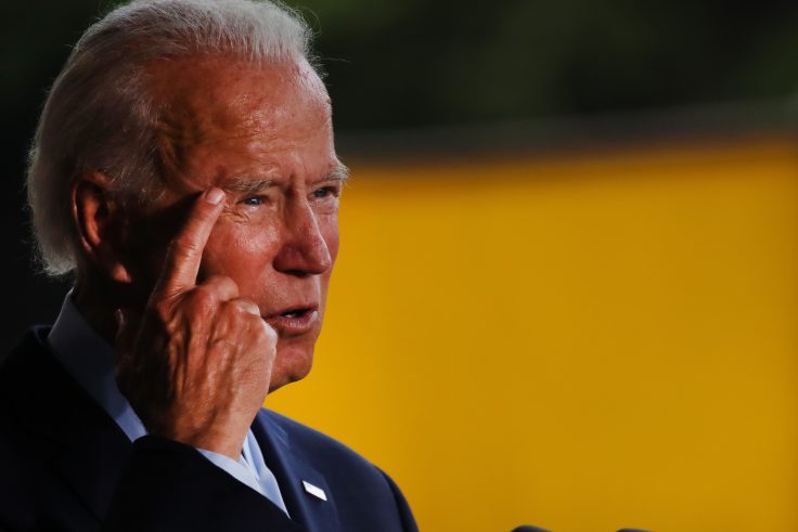 Presidential Candidate Joe Biden Delivers Remarks In Pennsylvania