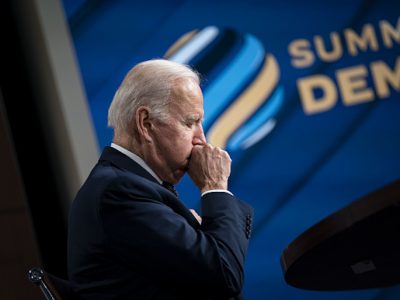 President Biden Delivers Remarks At Summit For Democracy