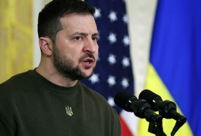 President Biden Hosts News Conference With President Volodymyr Zelensky Of Ukraine At The White House