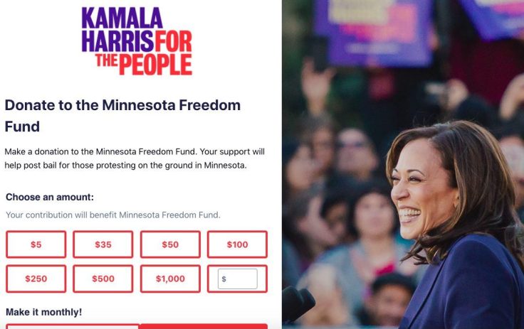 Kamala Harris fundraises for Minnesota Freedom Fund