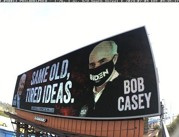 Bob Casey billboare