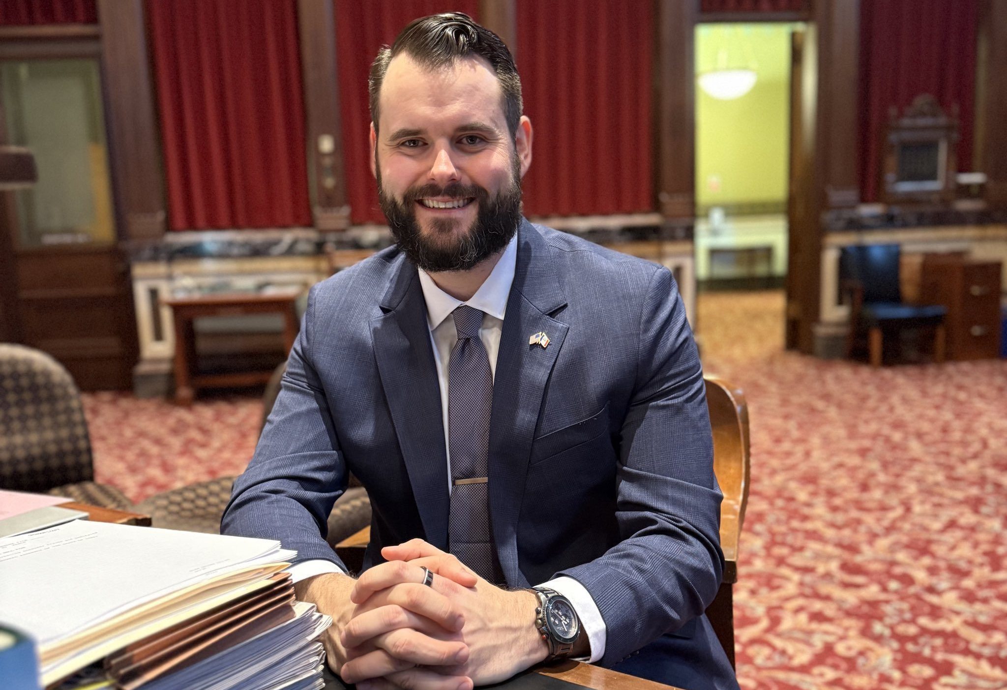 Joni Ernst’s Latest Challenger Once Boasted of Sharing Playboys With His Moms: 'Only Rule? They Got First Dibs'