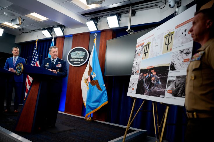 Defense Sec Pete Hegseth Holds Pentagon Press Conference On Iran Strik