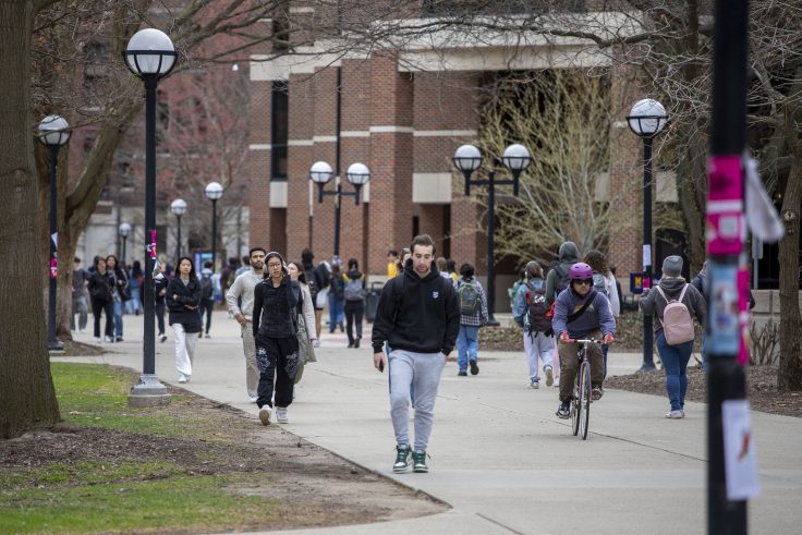 University Of Michigan Students Protest Dismantling Of Dei Programs