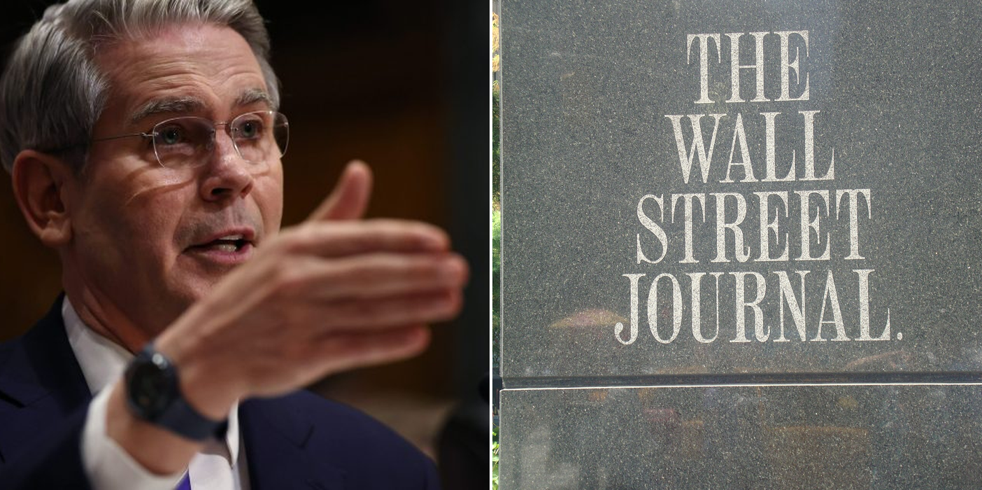 Wall Street Journal vs. Treasury Secretary Bessent Erupts as Pre-Election Blood Feud